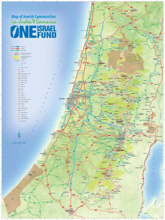 oneisraelfundmap